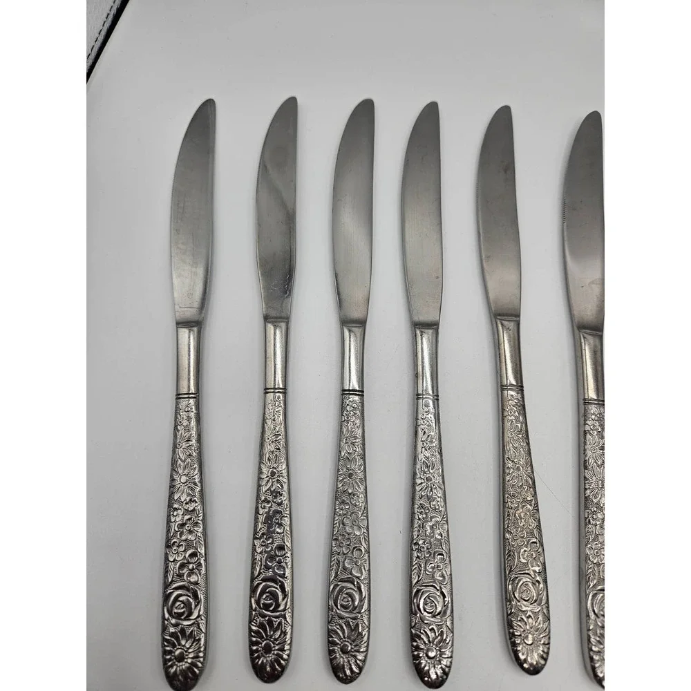Stanley Roberts SRB-180 Lot of 11‎ Butter Knives Staineless Silver